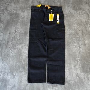 Brand New Real Exchange Black Cargo Denim Jeans